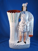 Staffordshire Spill vase 